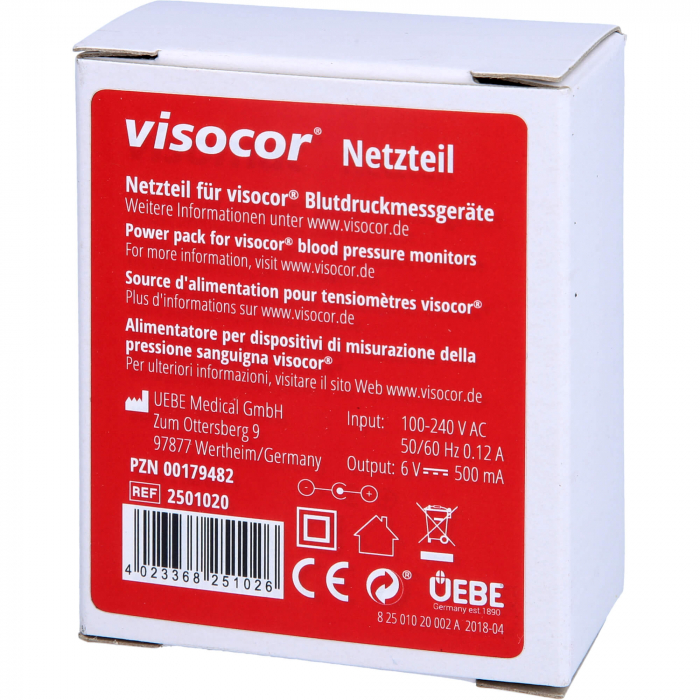 VISOCOR Netzteil Typ A1 für visomat und visocor 1 St