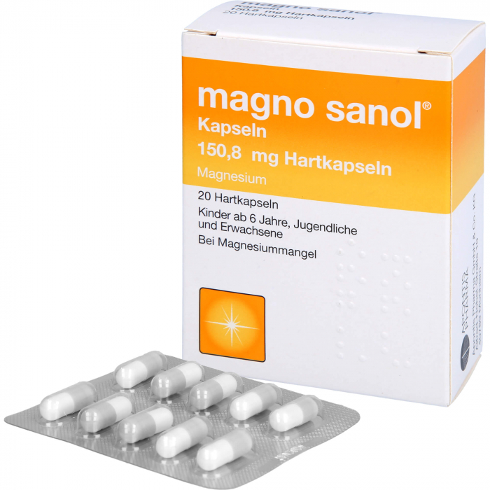 MAGNO SANOL Hartkapseln 20 St