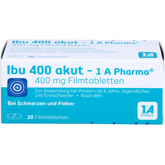 IBU 400 akut-1A Pharma Filmtabletten 20 St