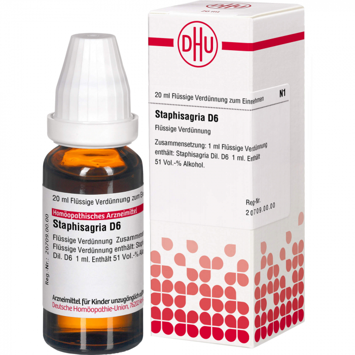 STAPHISAGRIA D 6 Dilution 20 ml