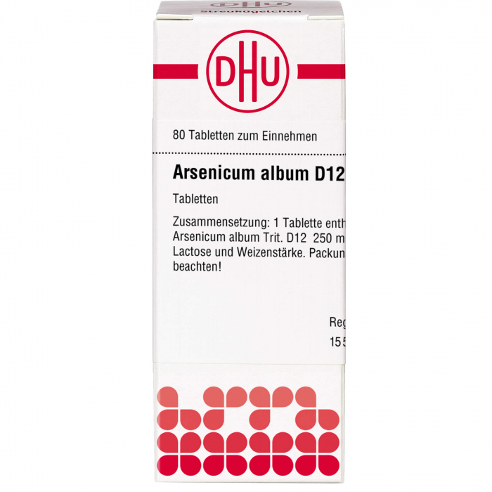 ARSENICUM ALBUM D 12 Tabletten 80 St