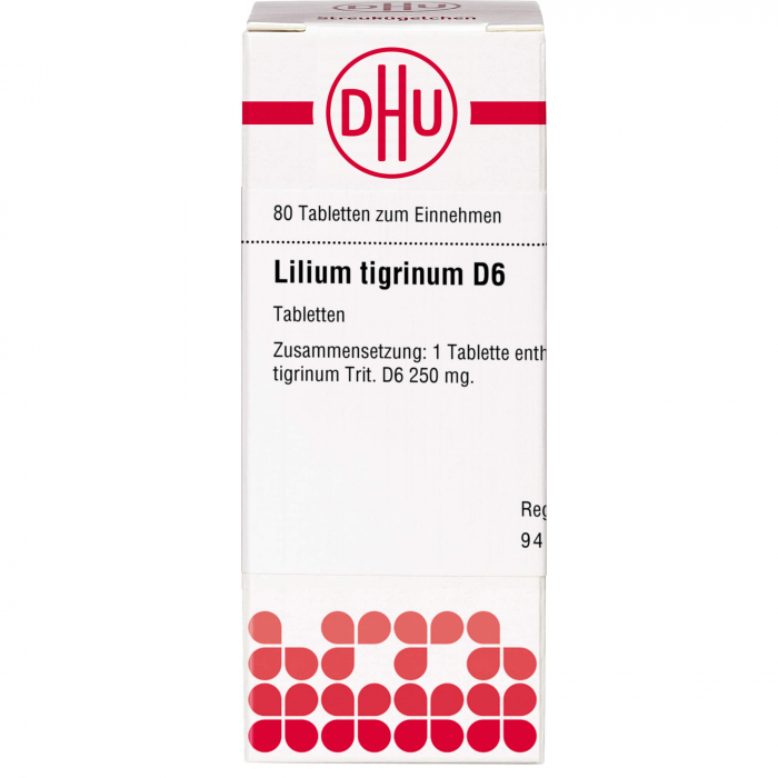 LILIUM TIGRINUM D 6 Tabletten 80 St