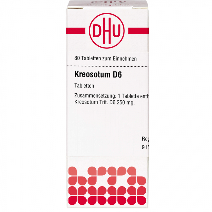 KREOSOTUM D 6 Tabletten 80 St
