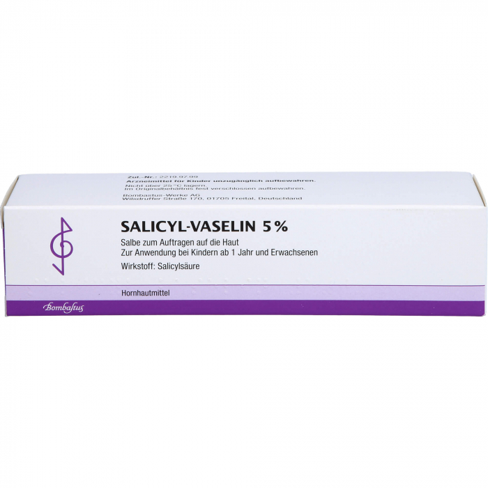 SALICYL VASELIN 5% Salbe 100 ml