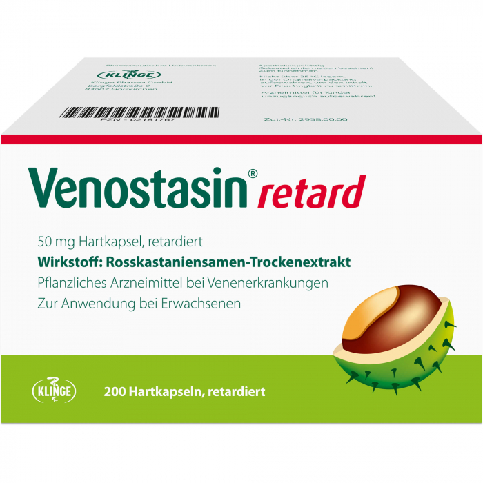 VENOSTASIN retard 50 mg Hartkapsel retardiert 200 St