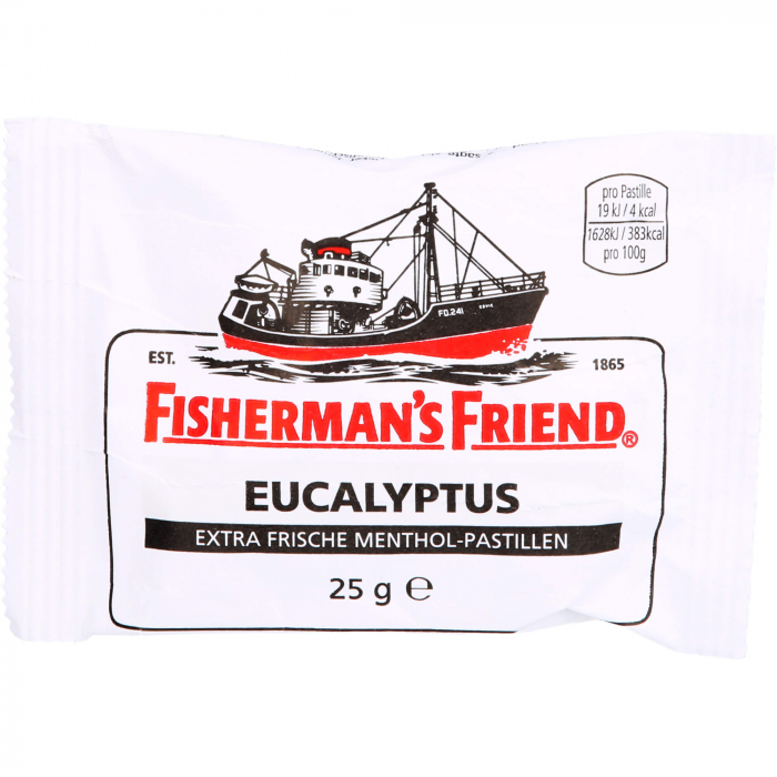 FISHERMANS FRIEND Eucalyptus mit Zucker Pastillen 25 g