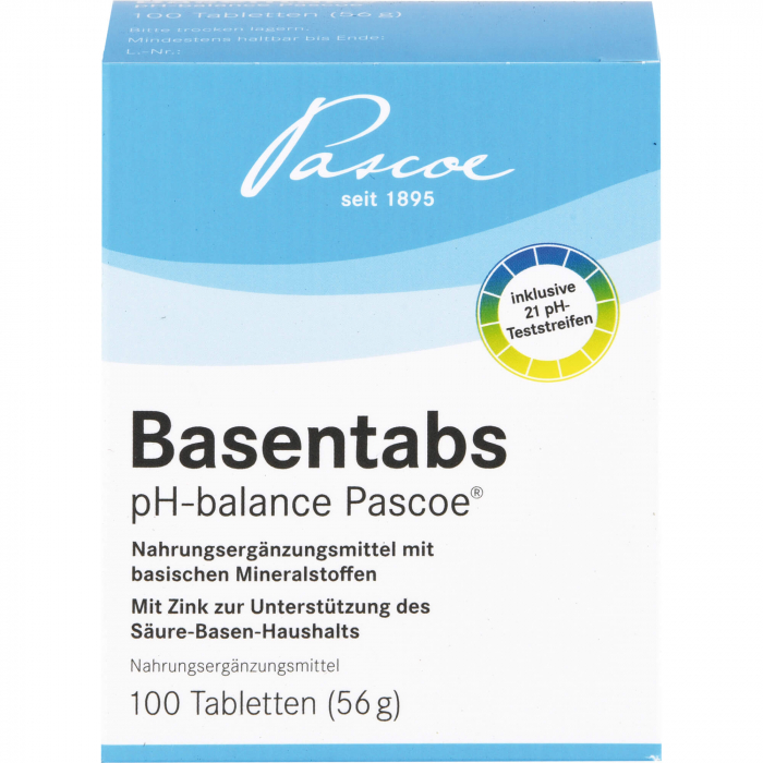 BASENTABS pH Balance Pascoe Tabletten 100 St