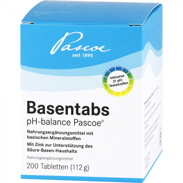 BASENTABS pH Balance Pascoe Tabletten 200 St