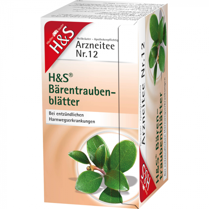 H&S Bärentraubentee Filterbeutel 20X2.7 g