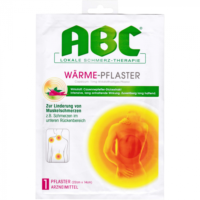 ABC Wärme-Pflaster Capsicum Hansaplast med 14x22 1 St