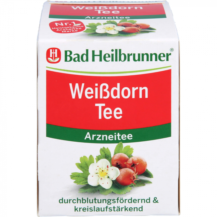 BAD HEILBRUNNER Weißdorn Tee Filterbeutel 8X2.0 g