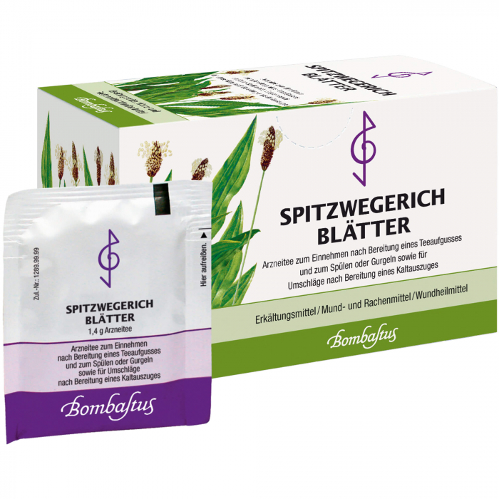 SPITZWEGERICHBLÄTTER Filterbeutel 20X1.4 g