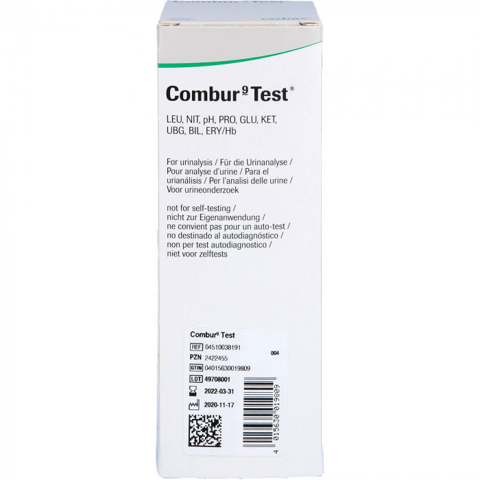 COMBUR 9 Test Teststreifen 1 P