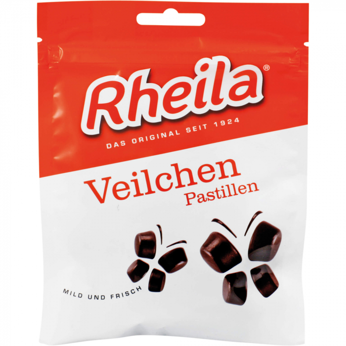 RHEILA Veilchen Pastillen mit Zucker 90 g