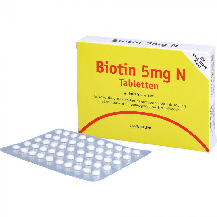 BIOTIN 5 mg N Tabletten 150 St