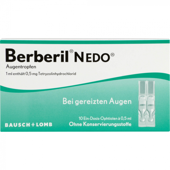 BERBERIL N EDO Augentropfen 10X0.5 ml