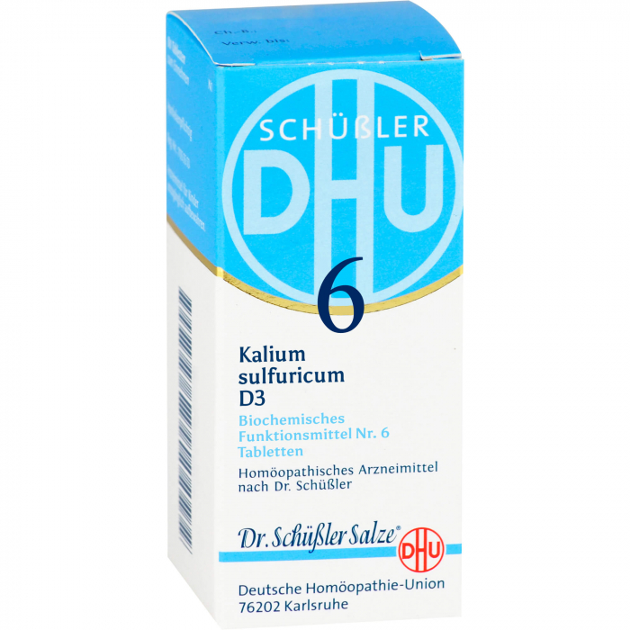 BIOCHEMIE DHU 6 Kalium sulfuricum D 3 Tabletten 200 St