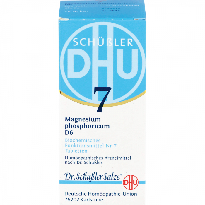 BIOCHEMIE DHU 7 Magnesium phosphoricum D 6 Tabl. 200 St