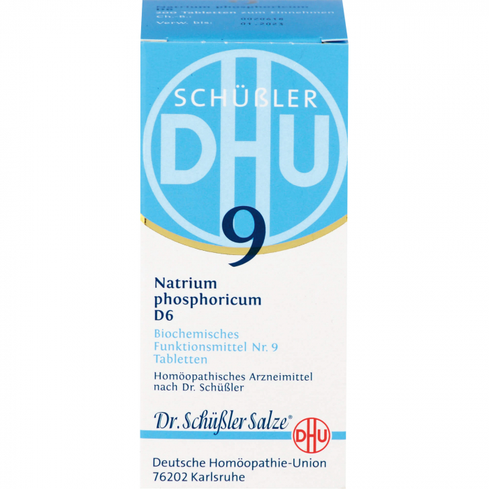 BIOCHEMIE DHU 9 Natrium phosphoricum D 6 Tabletten 200 St