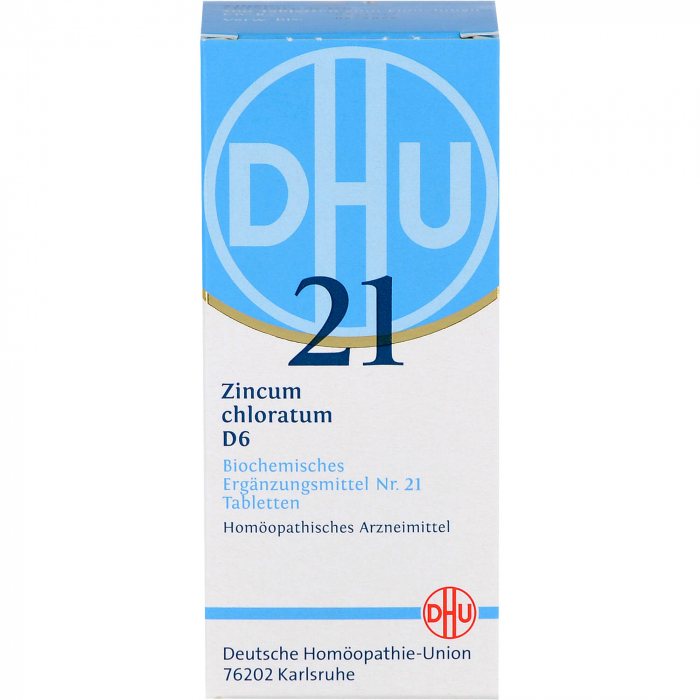 BIOCHEMIE DHU 21 Zincum chloratum D 6 Tabletten 200 St