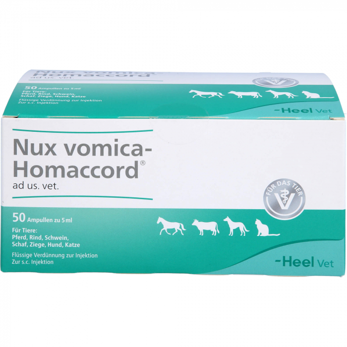 NUX VOMICA HOMACCORD ad us.vet.Ampullen 50 St