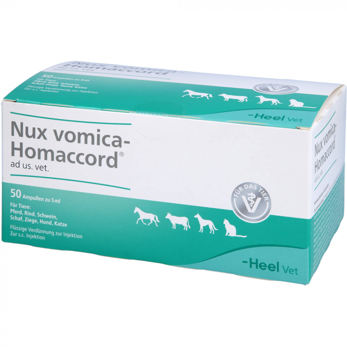 NUX VOMICA HOMACCORD ad us.vet.Ampullen 50 St