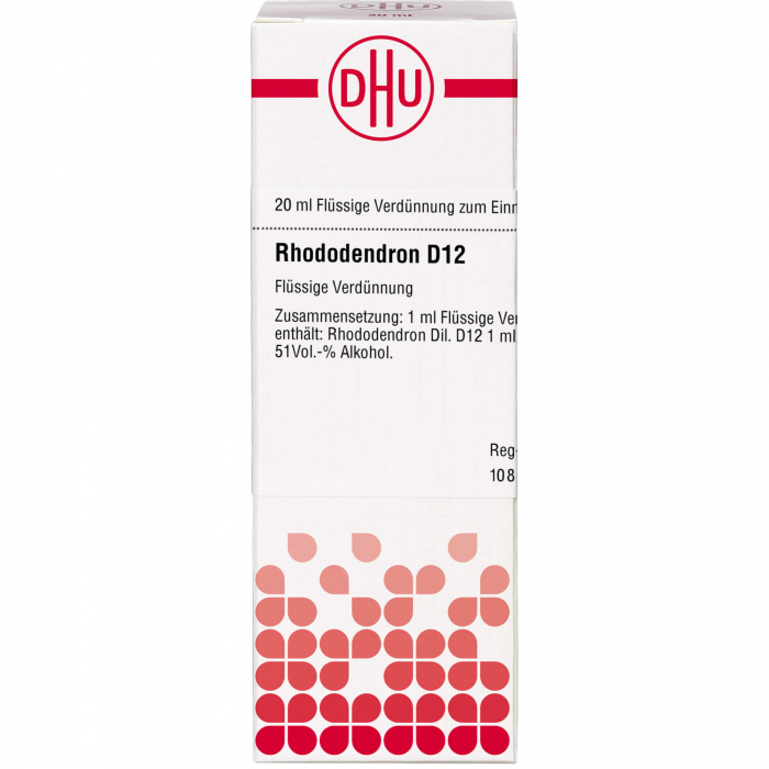 RHODODENDRON D 12 Dilution 20 ml