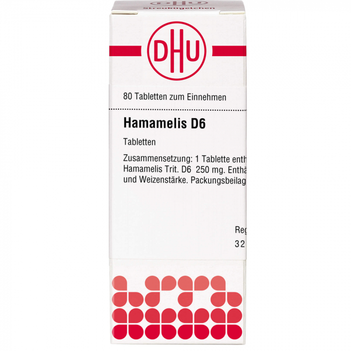 HAMAMELIS D 6 Tabletten 80 St