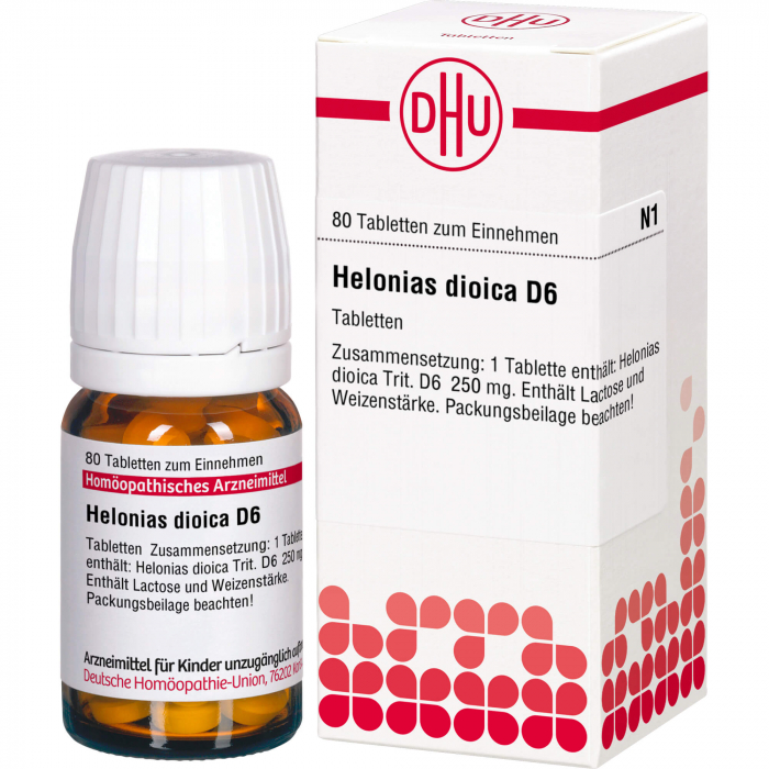 HELONIAS DIOICA D 6 Tabletten 80 St