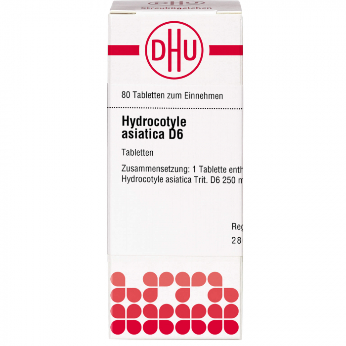 HYDROCOTYLE asiatica D 6 Tabletten 80 St
