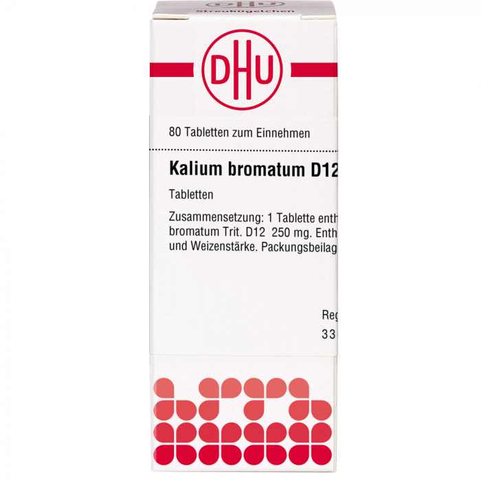 KALIUM BROMATUM D 12 Tabletten 80 St