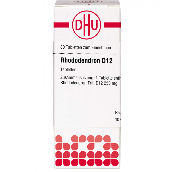 RHODODENDRON D 12 Tabletten 80 St