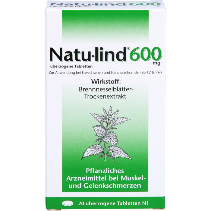 NATULIND 600 mg überzogene Tabletten 20 St