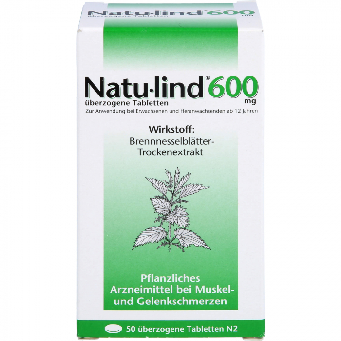 NATULIND 600 mg überzogene Tabletten 50 St