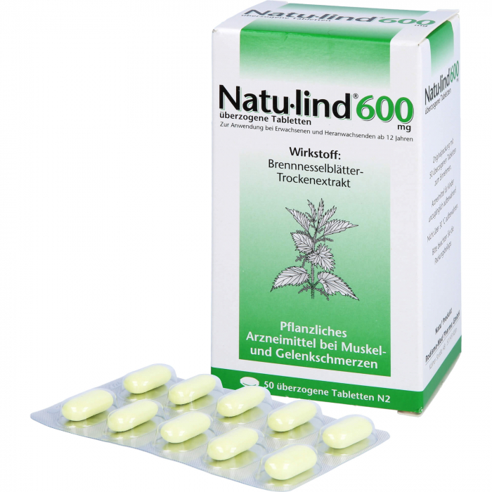 NATULIND 600 mg überzogene Tabletten 50 St