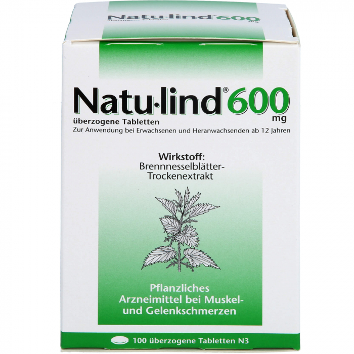 NATULIND 600 mg überzogene Tabletten 100 St