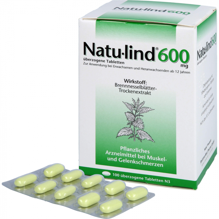 NATULIND 600 mg überzogene Tabletten 100 St