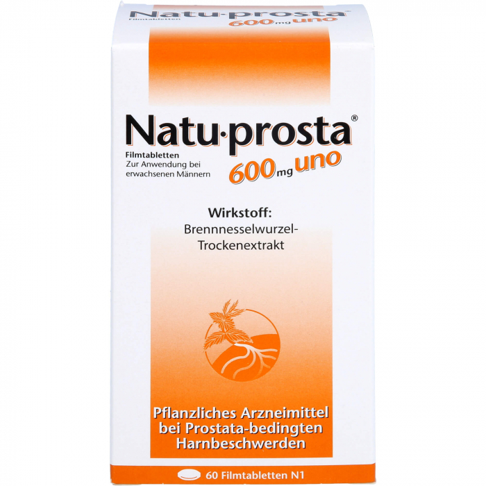 NATUPROSTA 600 mg uno Filmtabletten 60 St