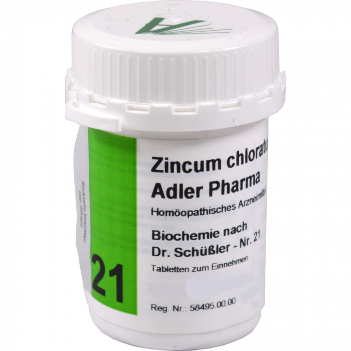 BIOCHEMIE Adler 21 Zincum chloratum D 12 Tabletten 400 St