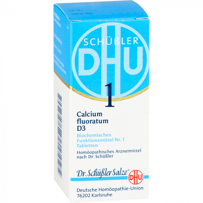 BIOCHEMIE DHU 1 Calcium fluoratum D 3 Tabletten 80 St