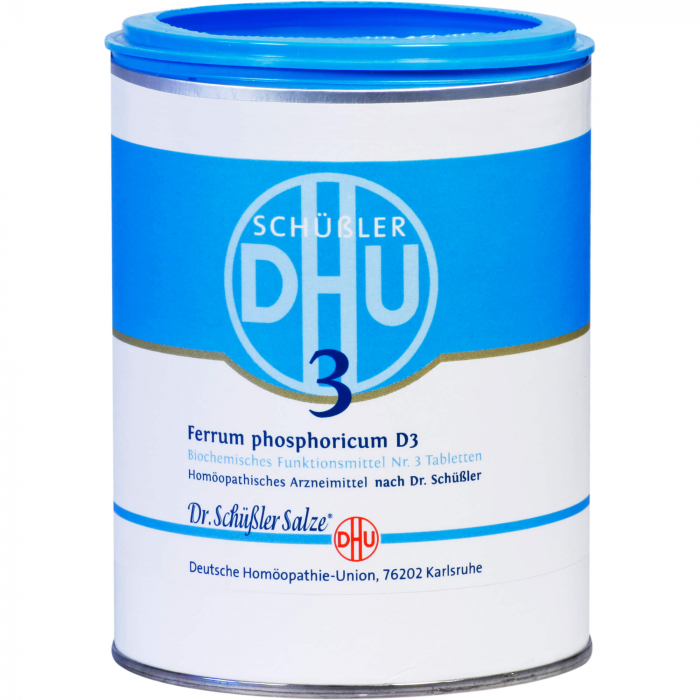 BIOCHEMIE DHU 3 Ferrum phosphoricum D 3 Tabletten 1000 St