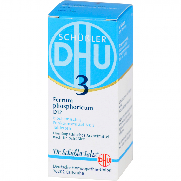 BIOCHEMIE DHU 3 Ferrum phosphoricum D 12 Tabletten 80 St