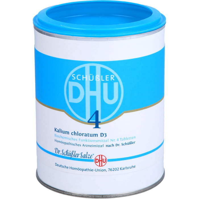 BIOCHEMIE DHU 4 Kalium chloratum D 3 Tabletten 1000 St
