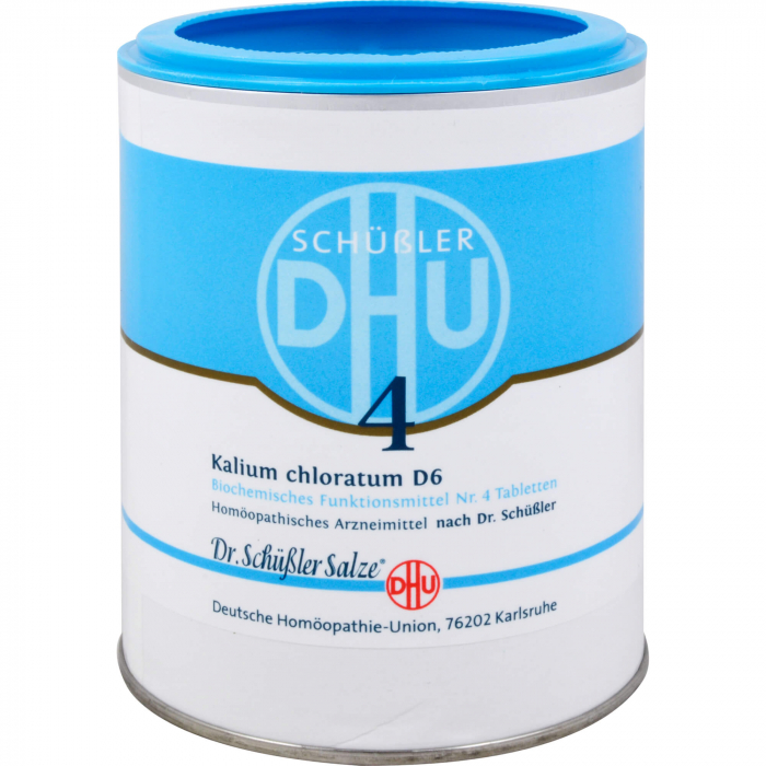 BIOCHEMIE DHU 4 Kalium chloratum D 6 Tabletten 1000 St