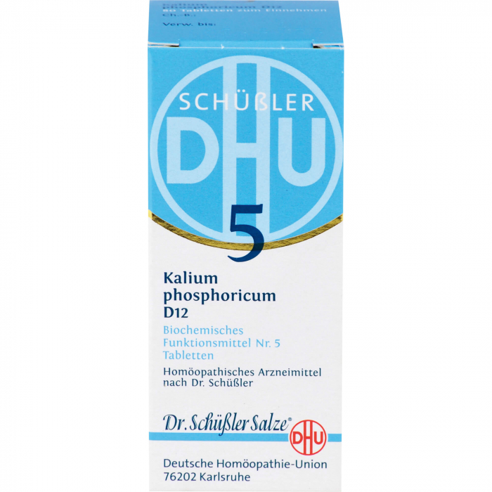 BIOCHEMIE DHU 5 Kalium phosphoricum D 12 Tabletten 80 St