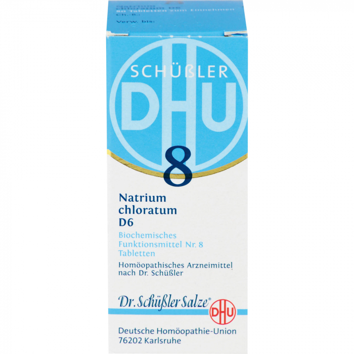 BIOCHEMIE DHU 8 Natrium chloratum D 6 Tabletten 80 St