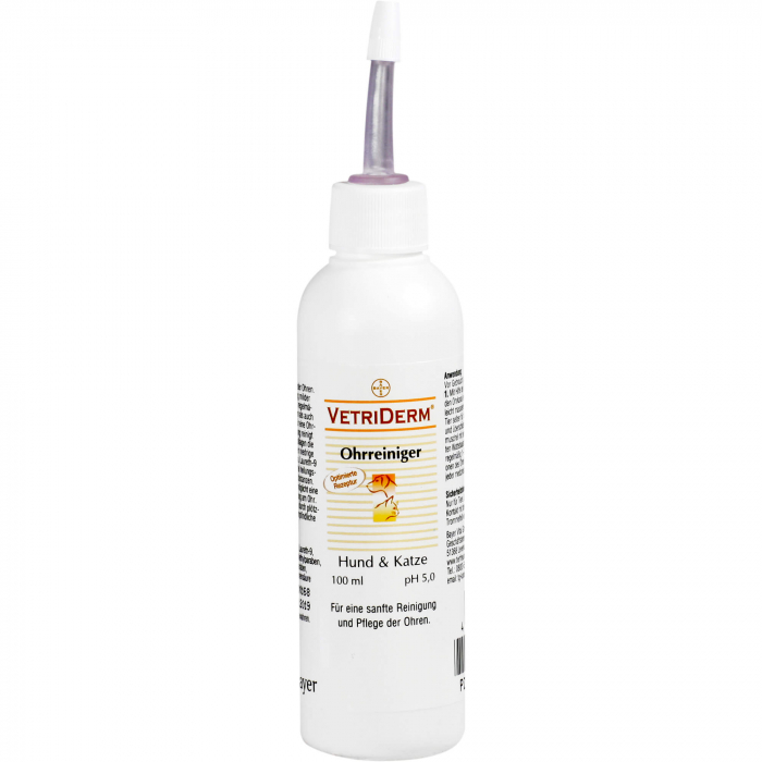 VETRIDERM Ohrreiniger f.Hunde/Katzen 100 ml