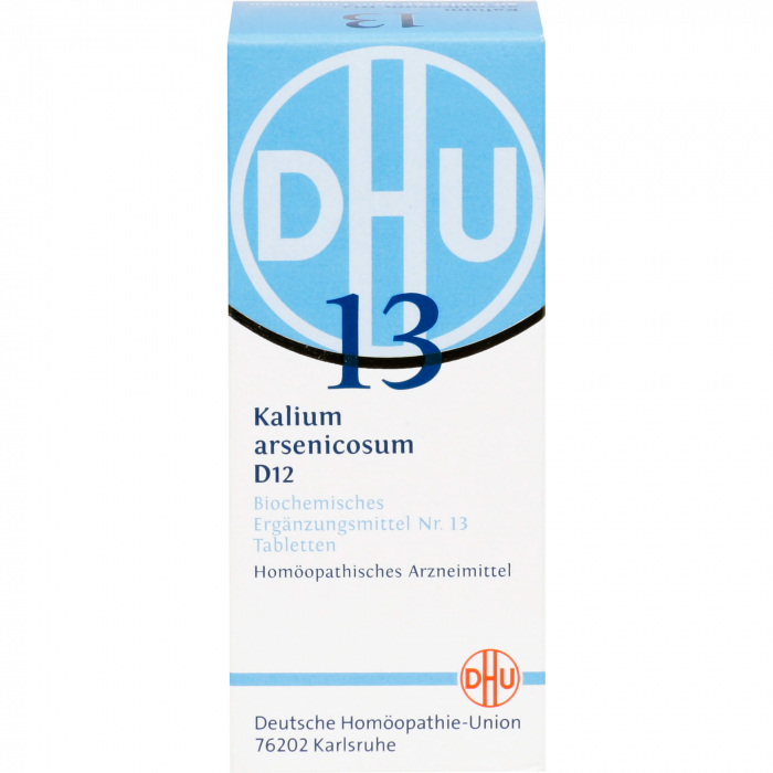 BIOCHEMIE DHU 13 Kalium arsenicosum D 12 Tabletten 80 St