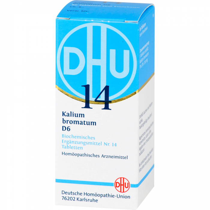 BIOCHEMIE DHU 14 Kalium bromatum D 6 Tabletten 80 St