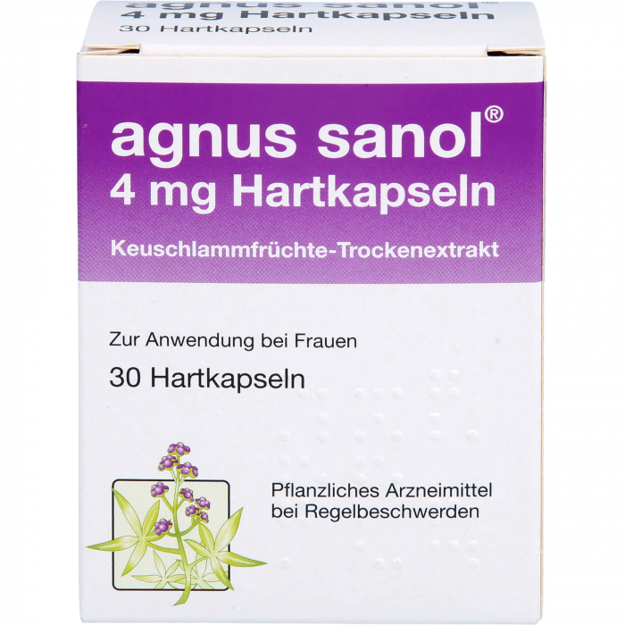 AGNUS SANOL Hartkapseln 30 St